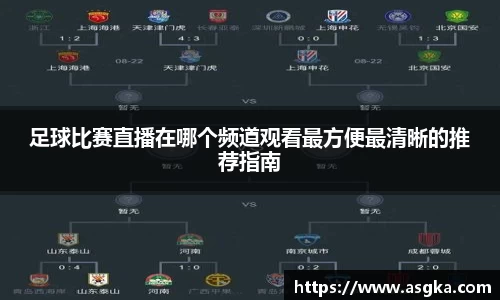 足球比赛直播在哪个频道观看最方便最清晰的推荐指南