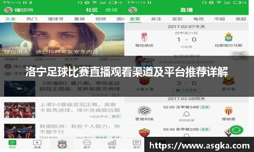 洛宁足球比赛直播观看渠道及平台推荐详解