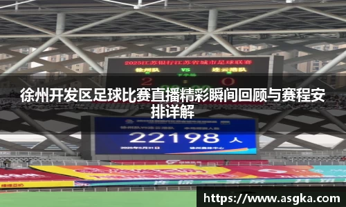 徐州开发区足球比赛直播精彩瞬间回顾与赛程安排详解