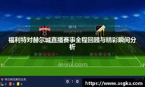 福利特对赫尔城直播赛事全程回顾与精彩瞬间分析